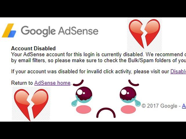 Adsense Account Disabled? How to recover YouTube account? Invalid Click Activity | Appeal Form Guide