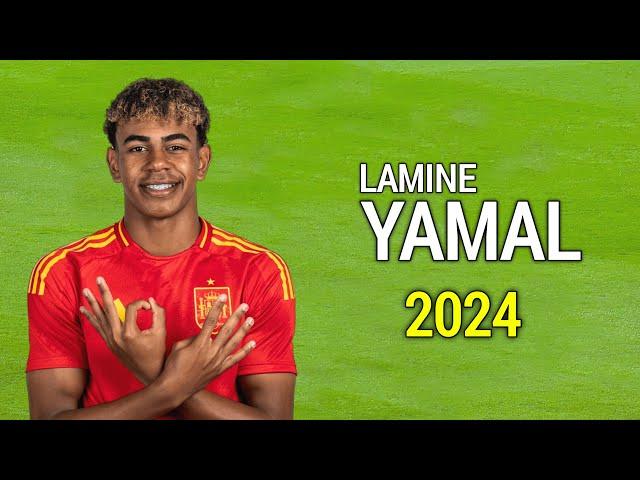 Lamine Yamal 2024 - Magical Skills and Goals