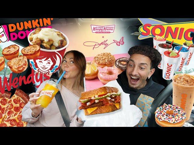 TRYING NEW MENU ITEMS FROM FAST FOOD RESTAURANTS!! *SUMMER EDITION*