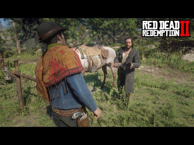 Red Dead Redemption 2 Javier Don't Trust Kieran Missable Conversation RDR2