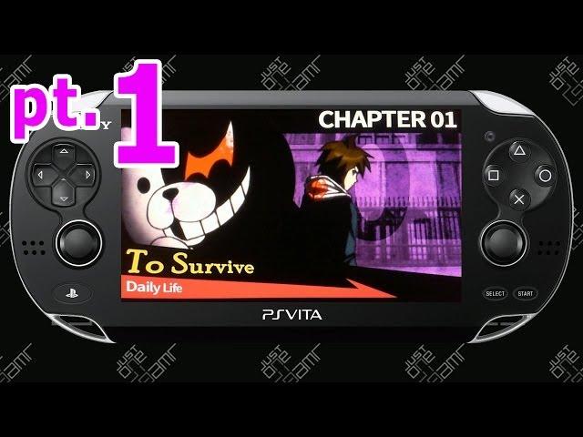 Danganronpa: Trigger Happy Havoc - Chapter 1 Playthrough Part 1 [PS Vita] (Off-screen play)