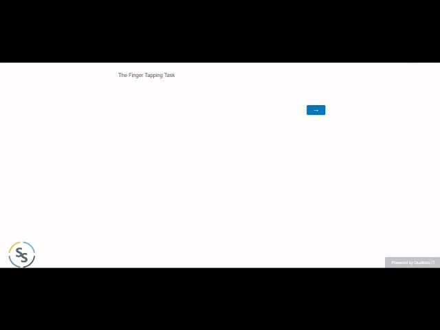 Finger Tapping Task in Qualtrics - Qualtrics Demo by Ron Dev