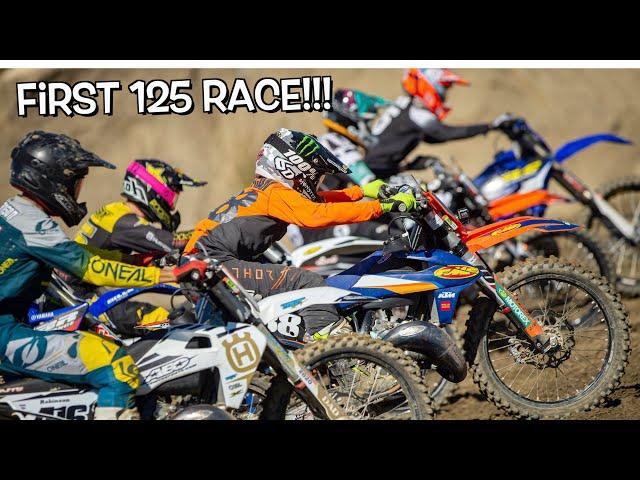 DANGERBOY DEEGAN'S FIRST BIG BIKE RACE!!! 125