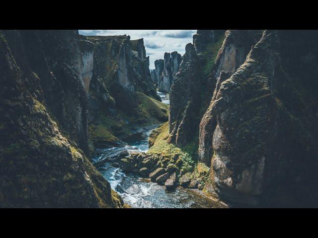 Fjaðrárgljúfur Canyon | Iceland by Drone in 4K - DJI Mavic Air 2