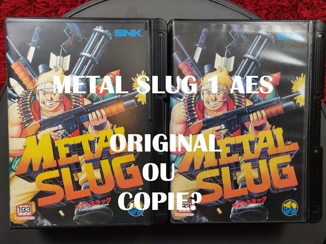 [TUTO#06] - Comparaison Metal Slug 1 AES Original avec une Copie @BigkamGaming