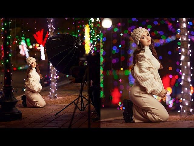 How to take PERFECT Night Portraits with One Speedlight | Westcott FJ80