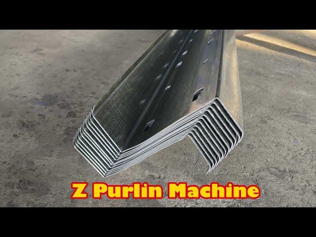 Z Purlin Machine | C Z Purlin Roll Forming Machine