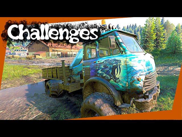 SnowRunner Season 14 Challenges - Die Biberdiebe schlagen wieder zu