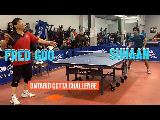 Suhaan GULATI [2243] vs Fred GUO [1600] - Open - Round Robin - Ontario CCTTA Challenge