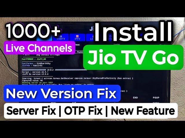 Jio TV On Android TV. Jio TV Kodi App Not Working.How To Install Jio TV App In Android TV. Jio TV Go