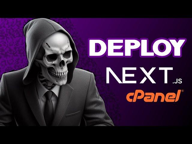 How to DEPLOY Nextjs in cPanel 2024 (Deploy Nextjs)