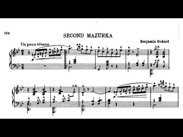 Benjamin Godard | Mazurka No.2, Op.54