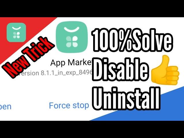 All Realme Mobiles, How To Uninstall/Disable App Market & Game Center