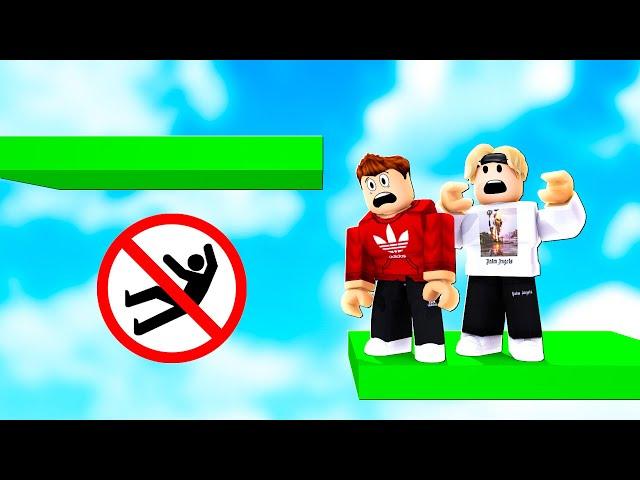 NICHT RUNTERFALLEN CHALLENGE?! (Roblox)