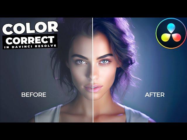 How To COLOR CORRECT Automatically In Davinci Resolve