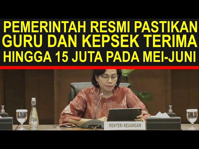 Selamat guru sertifikasi dan non sertifikasi terima minimal 15 Jutaan pada Mei hingga Juni 2024