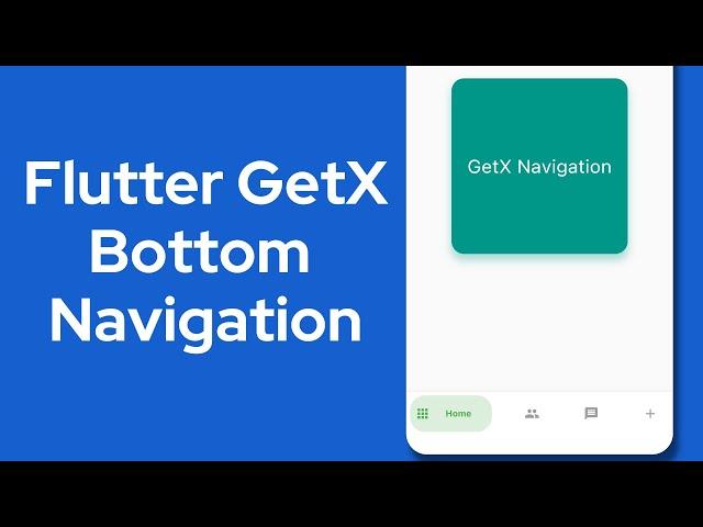 Flutter GetX Bottom Navigation Bar With Animation | Dependency Injection