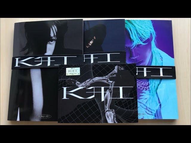 Unboxing Kai 카이 1st Mini Album KAI K开I (X, Y, Z & Flip Book Ver.)