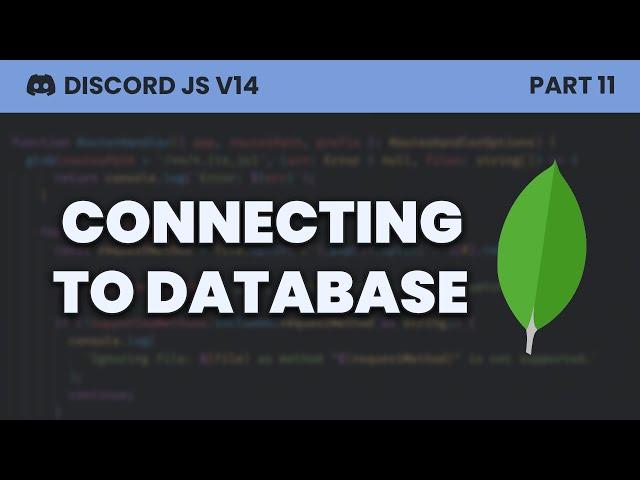 Connecting to a Database (Discord.js v14)