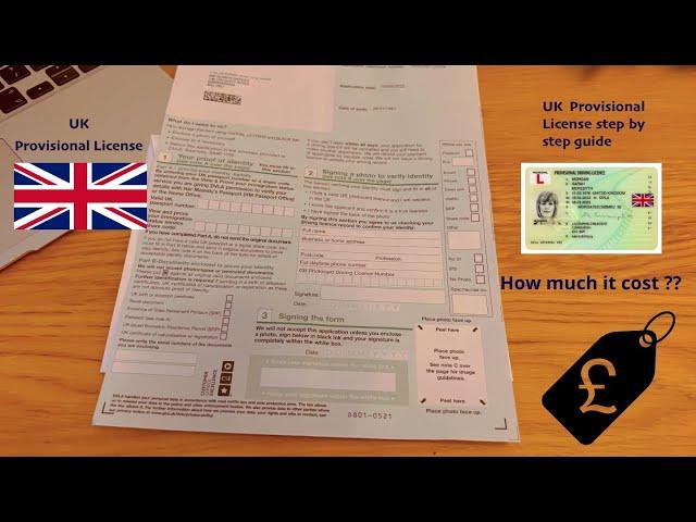 How To Apply Online For UK Provisional Driving License  Step by Step guide | International Students