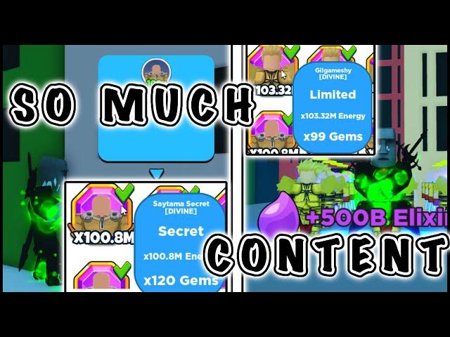 NEW CODES! New SECRET Egg! New ELIXIR Training AND MORE! | Anime Punching Simulator