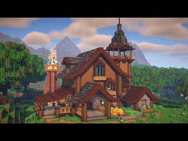 Minecraft: How To Build A Blacksmith House Tutorial