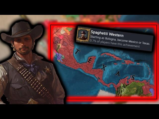 Turning an Italian OPM into AMERICAN SUPERPOWER for this EU4 Achievement | Speghetti Western