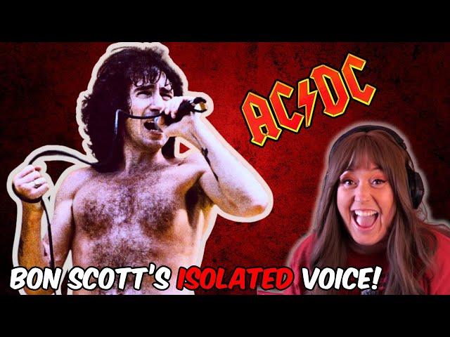 Hearing AC/DC's Isolated Vocals for the First Time - Scottish Singer Reacts