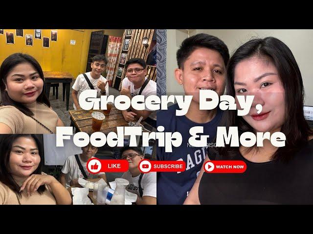 Foodtrip, Grocery Day & More | Angel Morrissey #dailyvlog #support #philippines