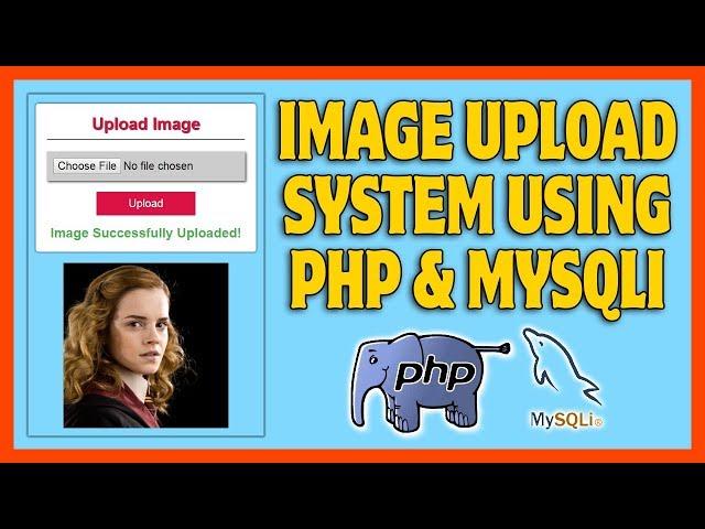 Image Upload System Using PHP and MySQLi | Upload Image in Database and Display Image Preview