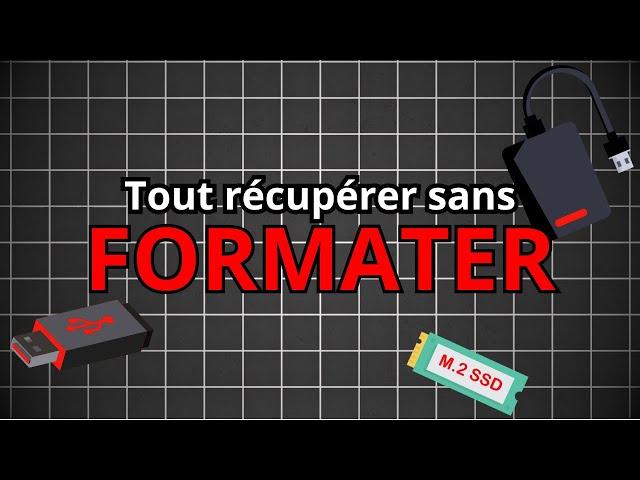 Réparer son DISQUE DUR sans PERDRE ses DONNÉES en 2 clics 2023