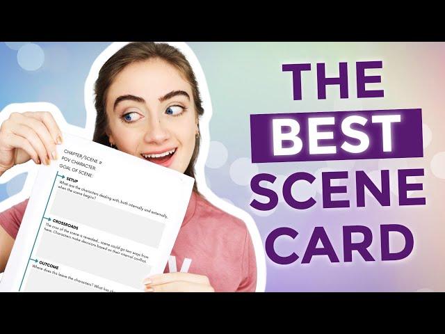 How to use SCENE CARDS…to keep your readers on the edge of their seat