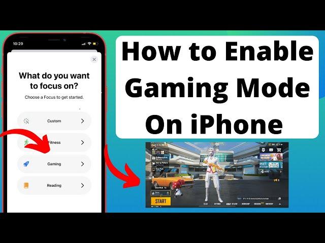 How to Enable Gaming Mode On iPhone or iPad iOS 15 Focus Gaming Mode Option In iPhone New