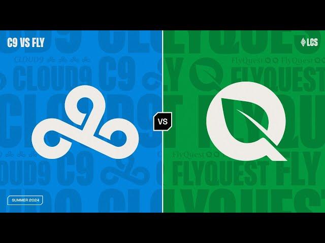 C9 v FLY - Week 9 Day 3 | LCS Summer Split | Cloud9 v FlyQuest | Game 1 (2024)