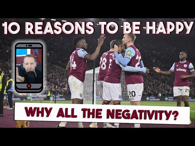 Ten Reasons To Be Positive Following Three Games Undefeated | West Ham 1-1 Brighton