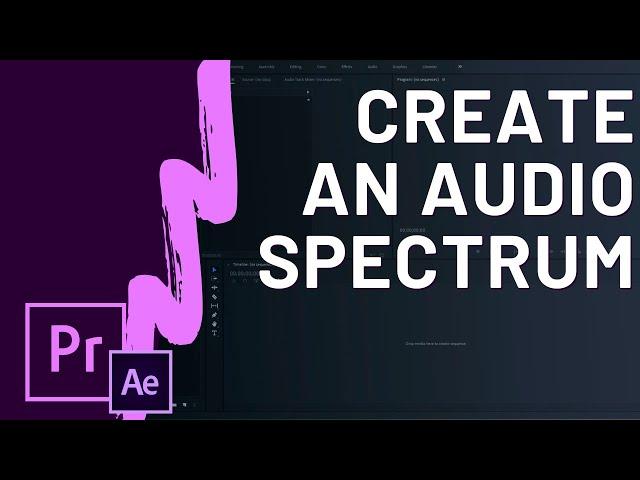 How to Create an Audio Spectrum in Adobe Premiere Pro and After Effects