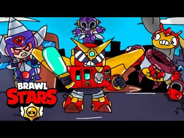 SURGE & MAX VS MONSTERS - Brawl Stars animation (Parody)