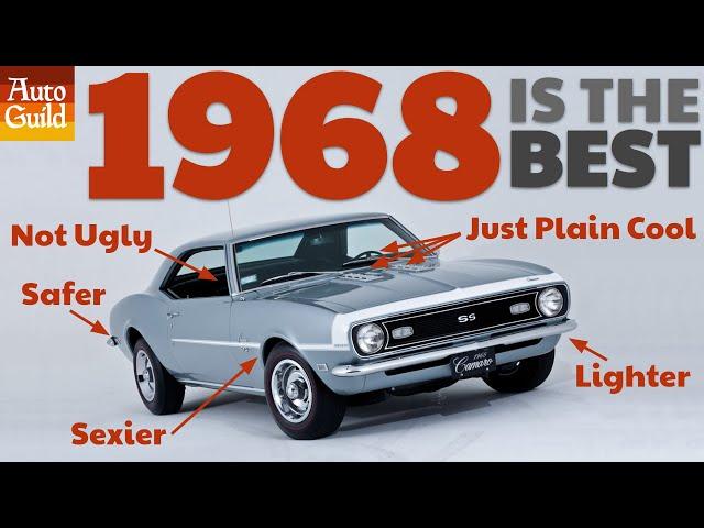 Why the 1968 Camaro is the Best First Gen