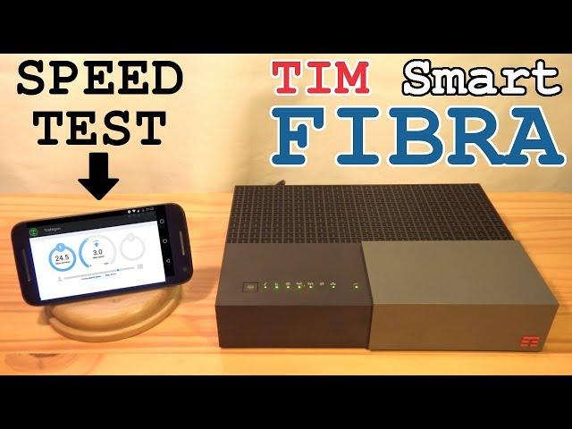 TIM Fiber • FTTCab Speed test