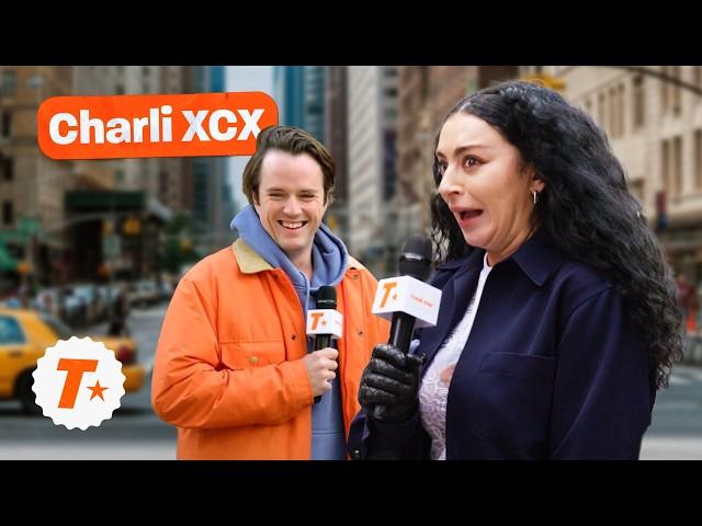 Testing Charli XCX's Music Knowledge | Track Star*