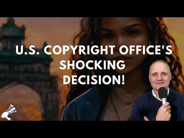 AI Art Revolution CRUSHED? U.S. Copyright Office's Shocking Decision Exposed! #aiimpact #midjourney