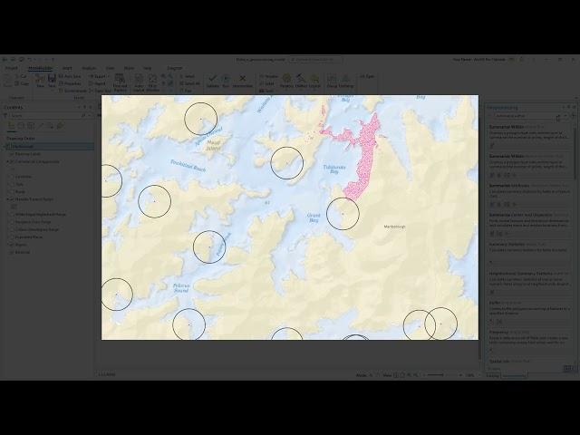 Make a geoprocessing model in ArcGIS Pro