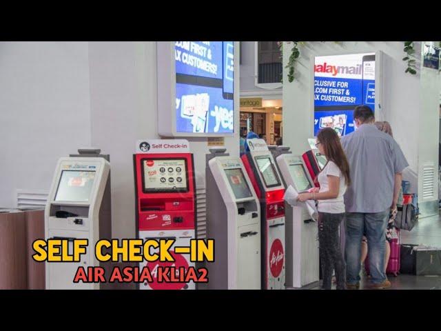 Cara Self Check-In (Check-in sendiri) di KLIA2