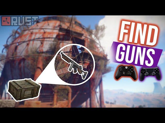 RUST Console Beginners Guide - How to Get Guns!