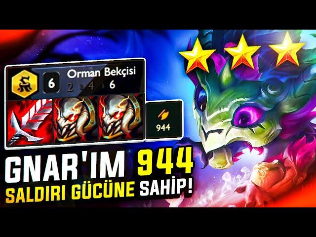 GNAR'IM 944 SALDIRI GÜCÜNE SAHİP! | HOLYTHOTH TFT