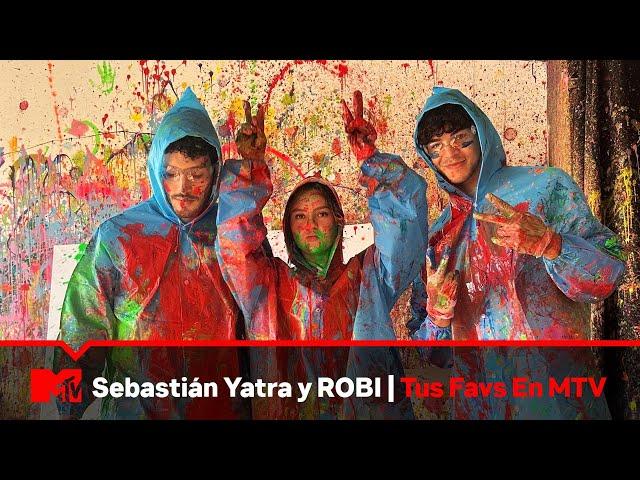 Sebastián Yatra y ROBI ¿Quién sabe mas de cultura pop? | Tus Favs En MTV