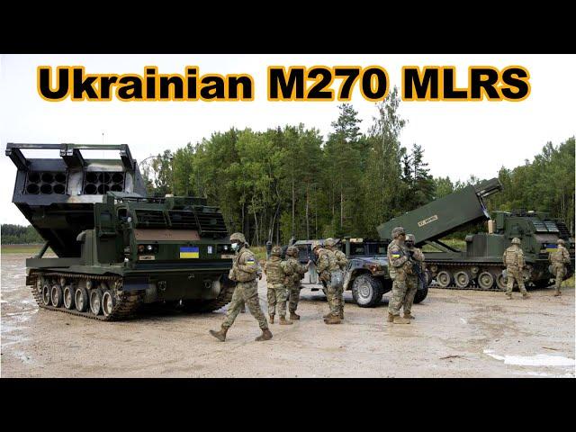 Ukraine is supplied America's advanced M270 MLRS rocket launcher making it more difficult for Russia