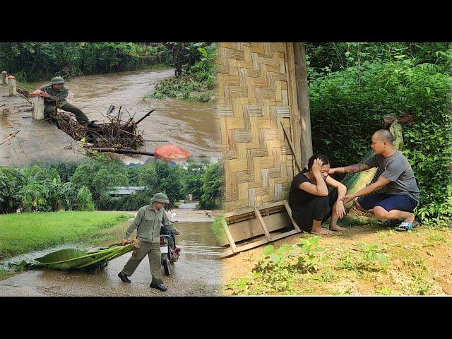 Mr. Khu came to see the people's situation after the flood. Cuong found Mai.