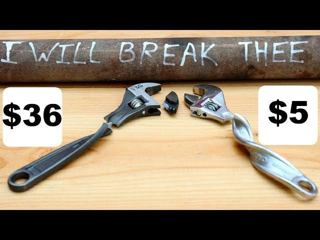 Testing Cheap V.S. Expensive Wrenches On AMAZON