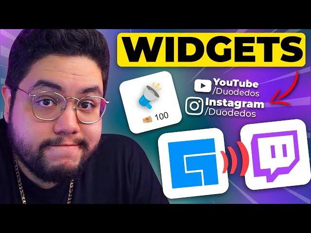 ¡TOP Widgets y plugins para OBS! (Redes sociales y más) *MEJORA TUS STREAMS FÁCIL* - Duodedos